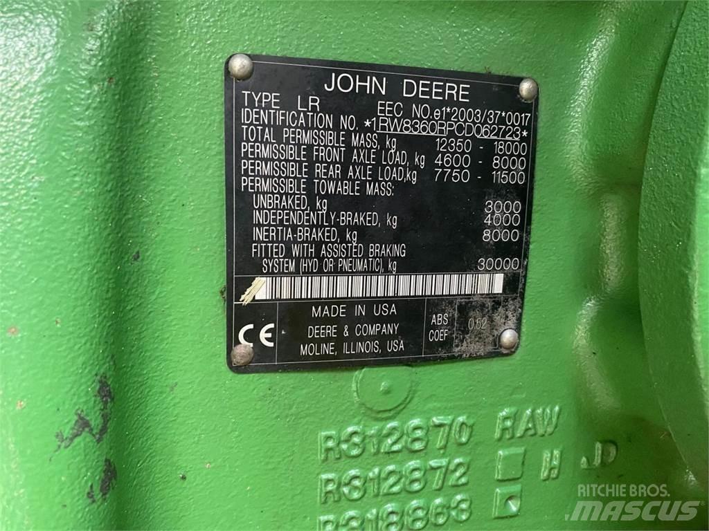John Deere 8360R Tractoare