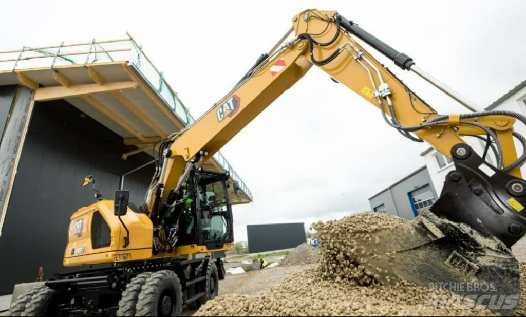 CAT M 317 UTHYRES Excavatoare cu roti