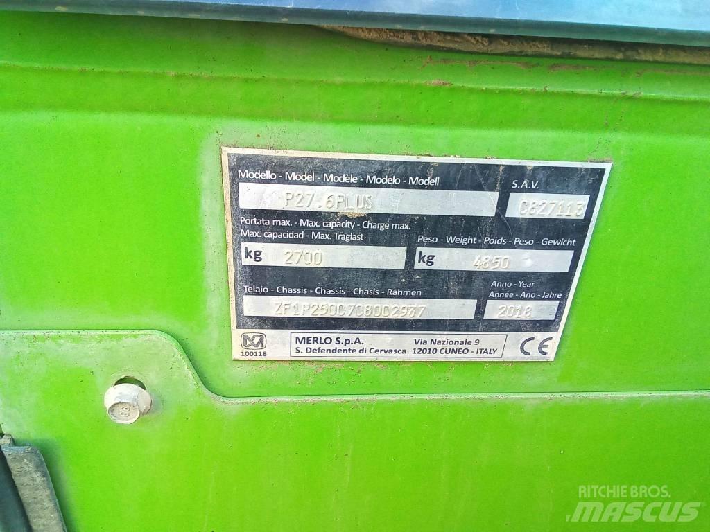 Merlo P 27.6 Plus Stivuitoare telescopice