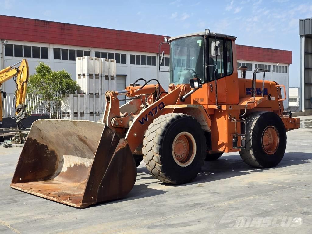 Fiat-Hitachi W170 Incarcator pe pneuri