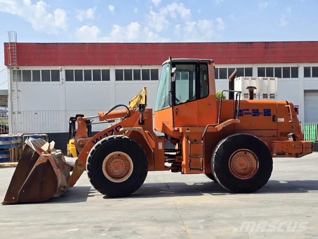 Fiat-Hitachi W170 Incarcator pe pneuri