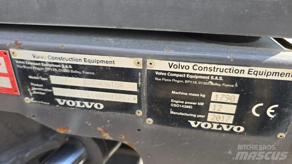 Volvo EC 18 Mini excavatoare < 7t