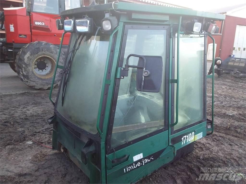 Timberjack 1710d Cabine si interior