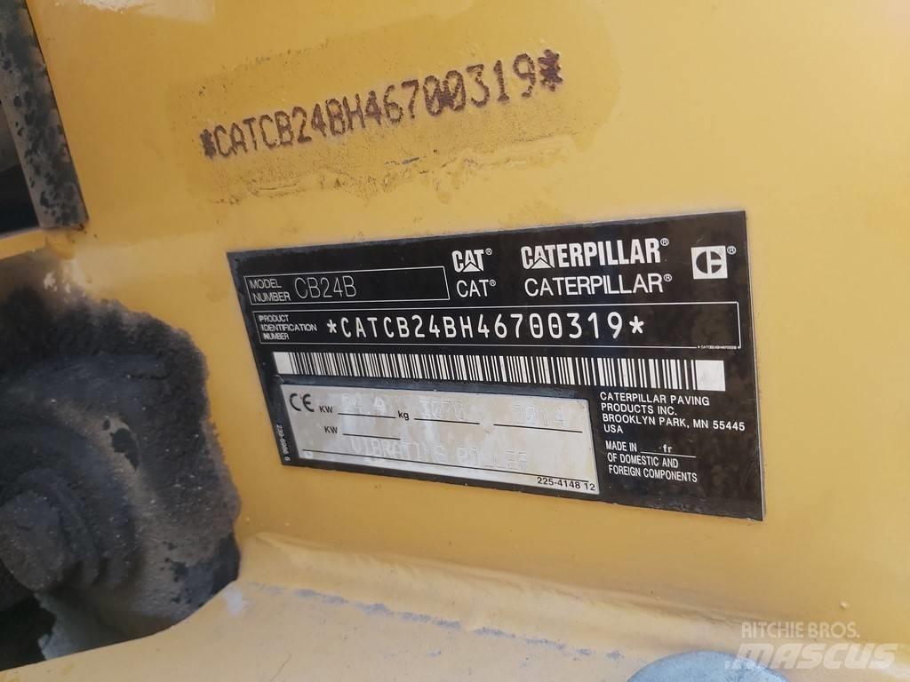 CAT CB 24 B Cilindri compactori dubli