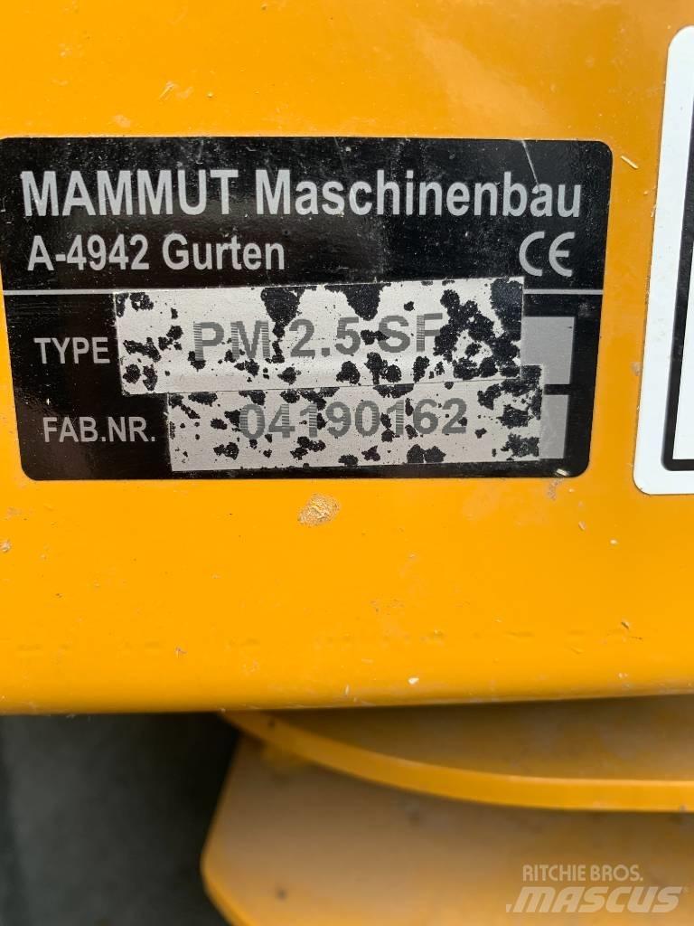 Mammut PM 2.5 SF Accesorii pentru mașini de fân și furaje