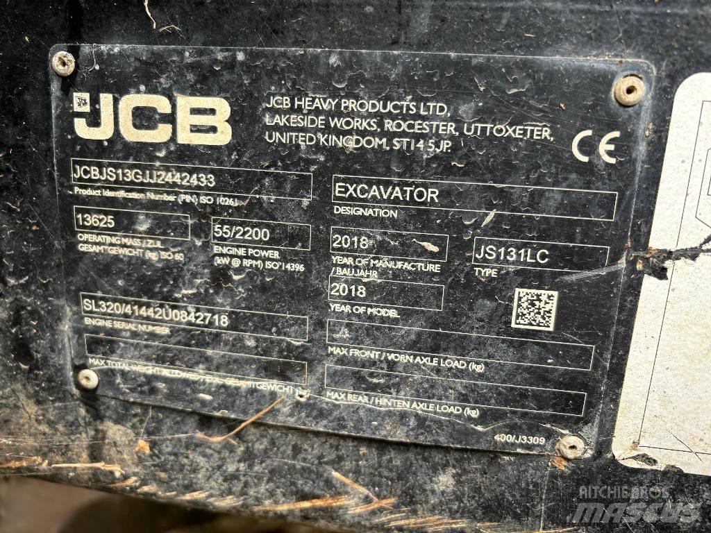 JCB JS 131 LC Excavatoare pe șenile

