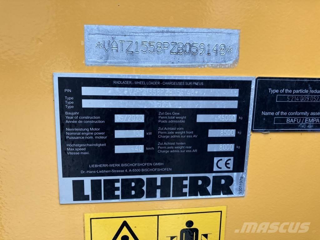 Liebherr L 526 Incarcator pe pneuri