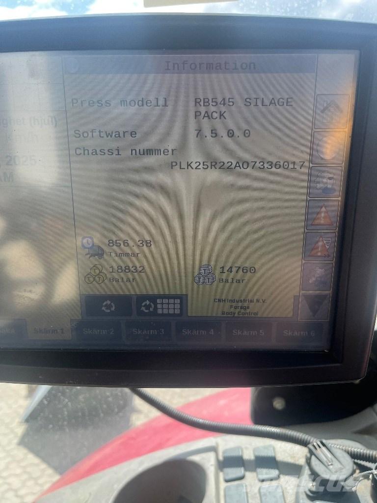 Case IH RB 545 Masina de balotat cilindric
