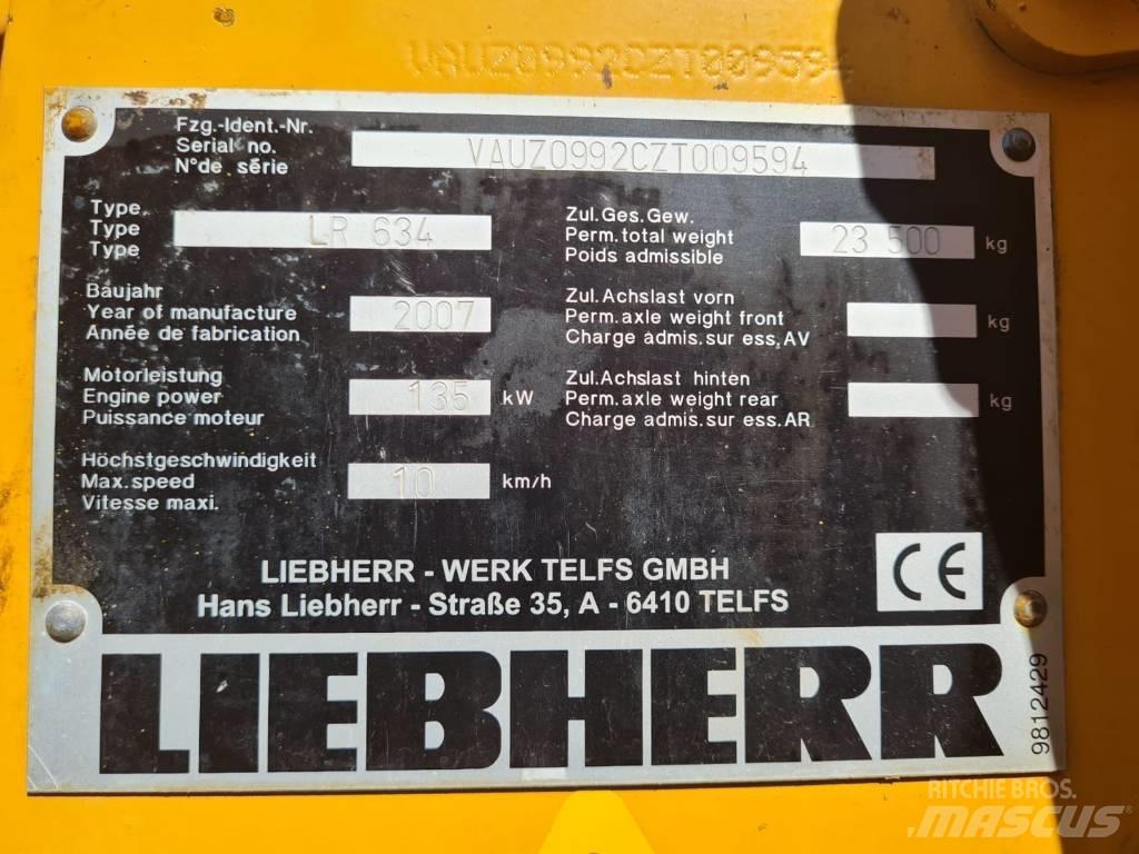 Liebherr LR 634 Încarcatoare cu excavator