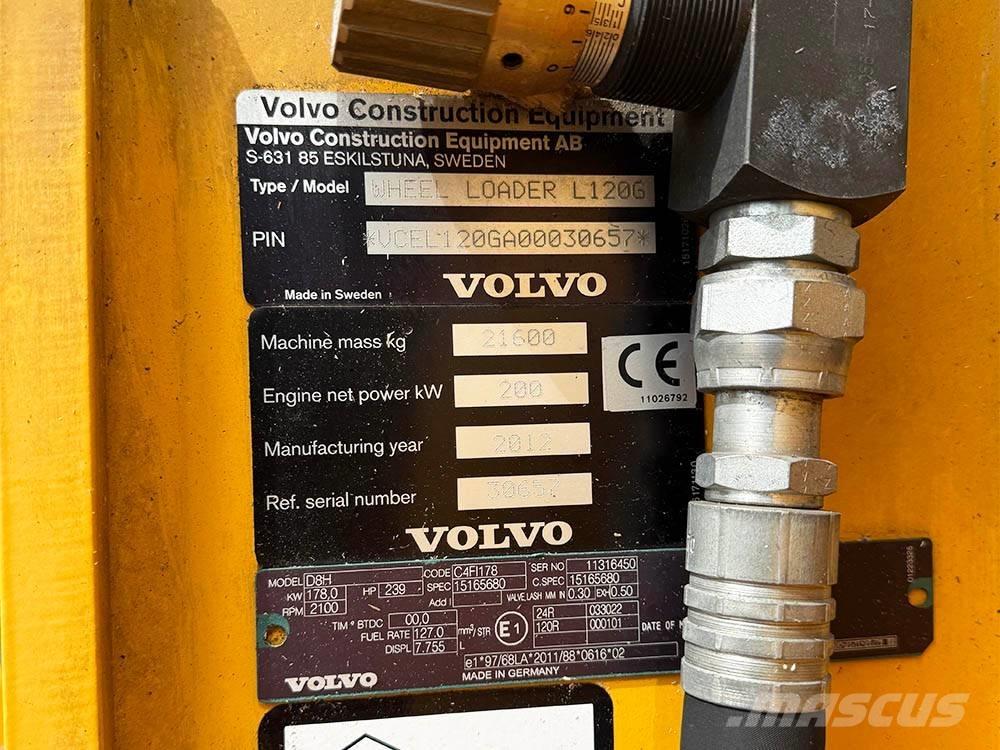 Volvo L 120 G Incarcator pe pneuri