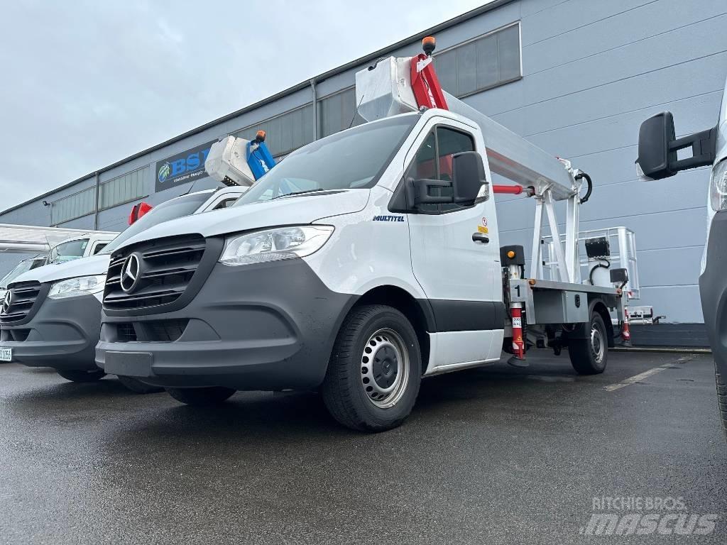 Multitel MJE250 Platforme aeriene montate pe camion