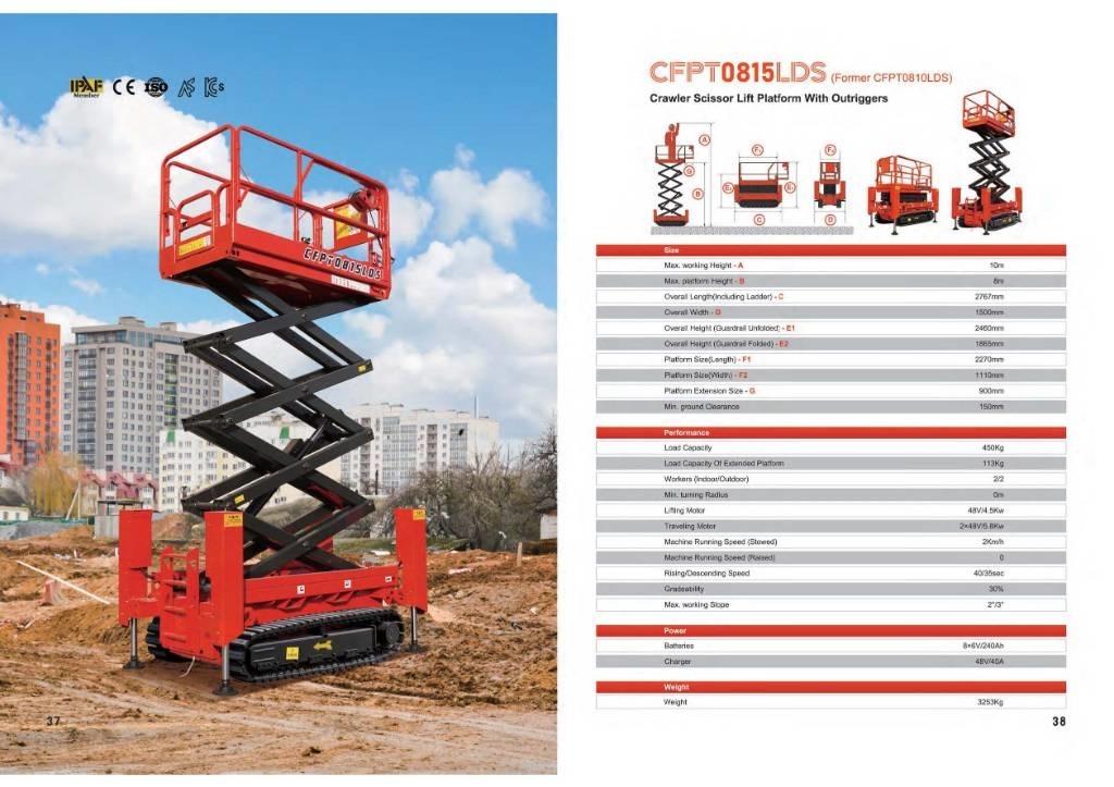 CFMG CFPT0815LDS Platforme foarfeca