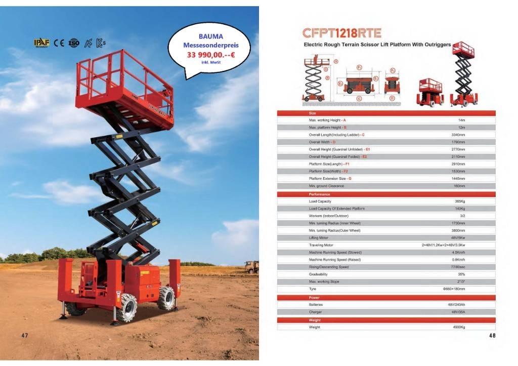 CFMG CFPT0815LDS Platforme foarfeca