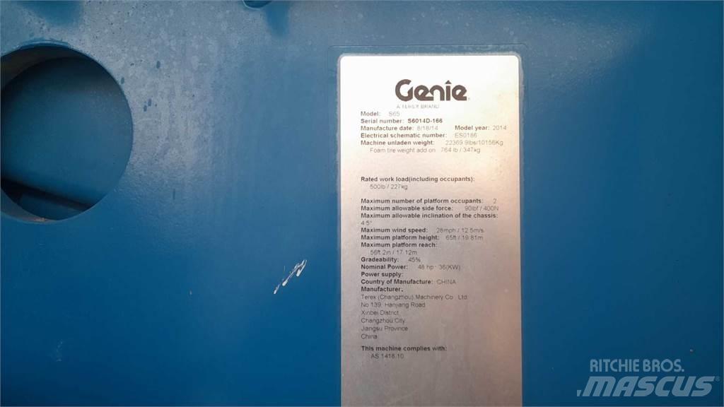 Genie S65 Nacele cu brat telescopic