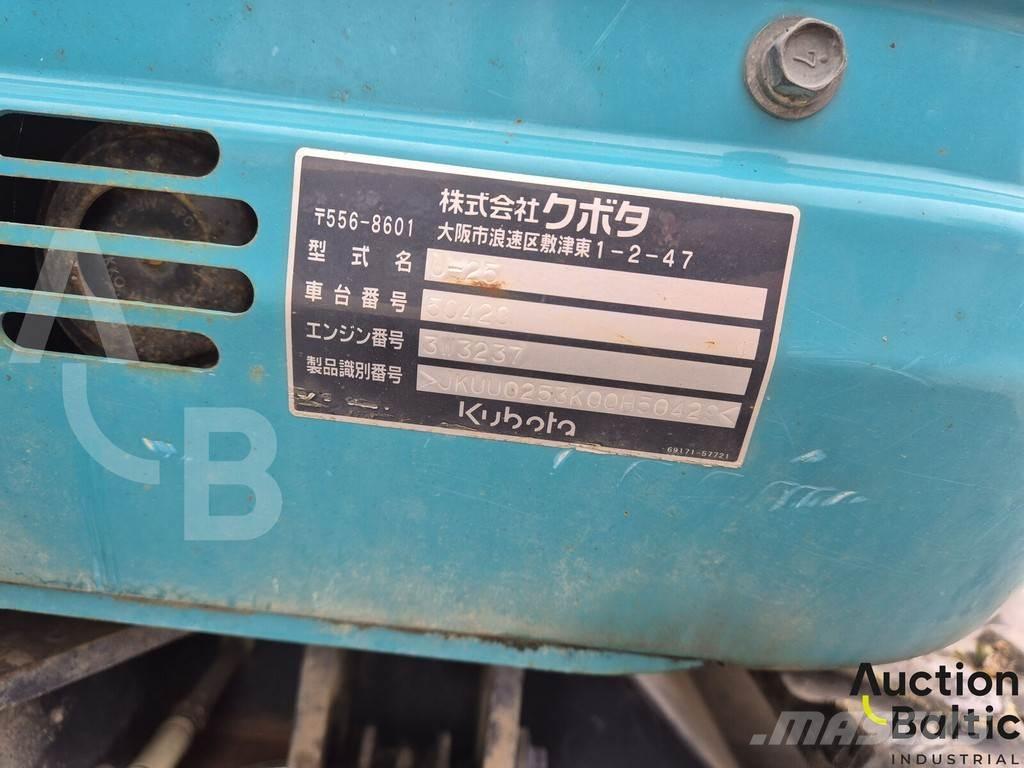 Kubota U 25 Mini excavatoare < 7t