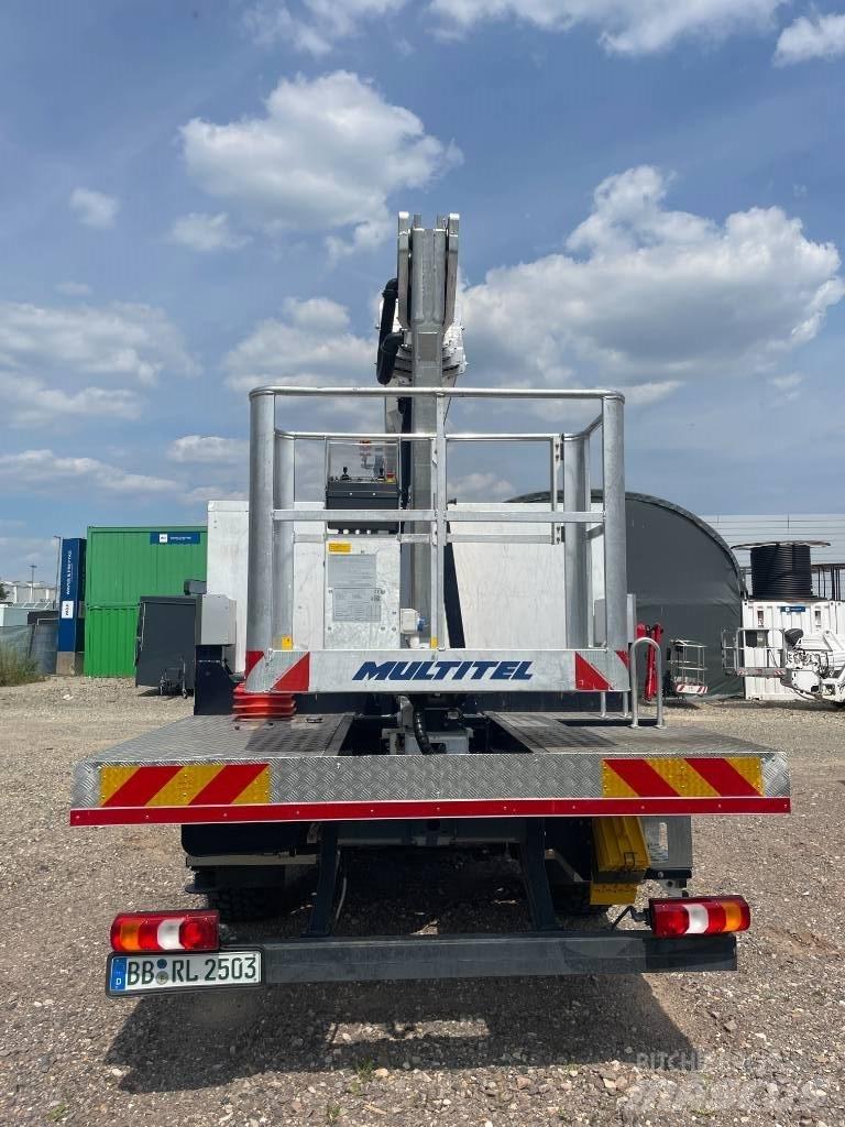 Multitel MJE 250 Platforme aeriene montate pe camion