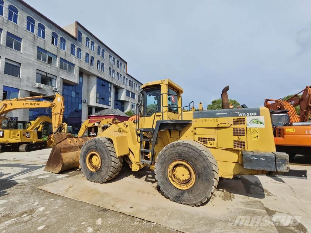 Komatsu WA 500 Incarcator pe pneuri