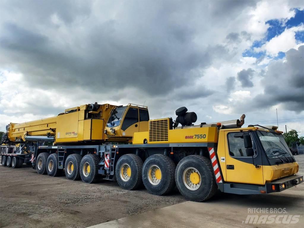 Grove GMK 7550 Macara pentru orice teren