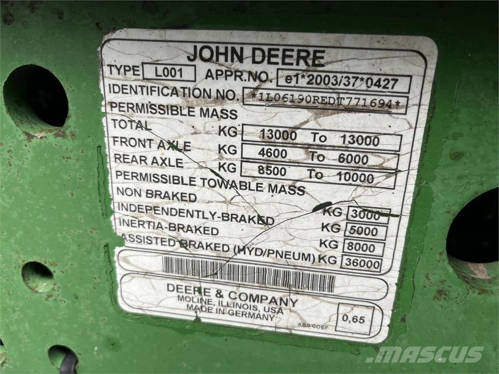John Deere 6190R Tractoare