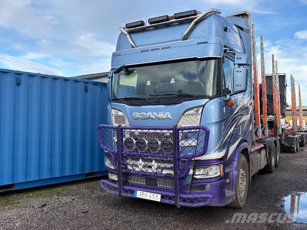 Scania R730B6X4NB Camion pentru lemne