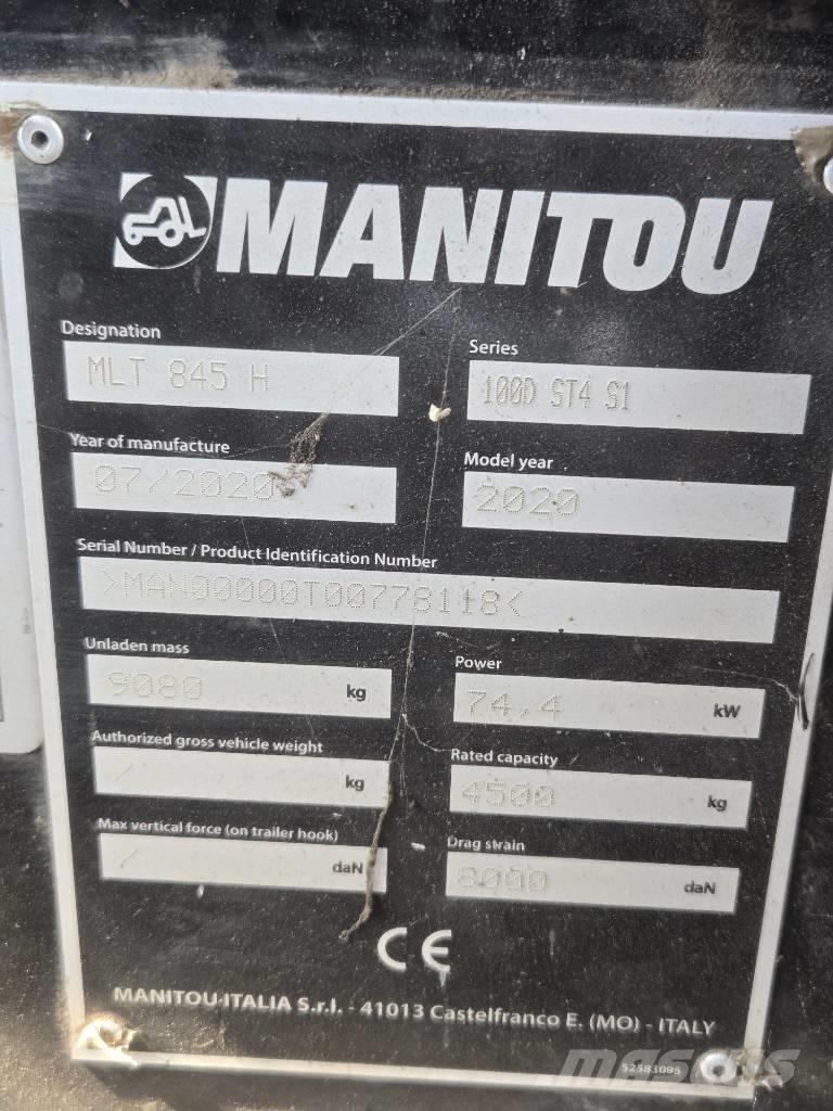 Manitou MLT 845 Stivuitoare telescopice