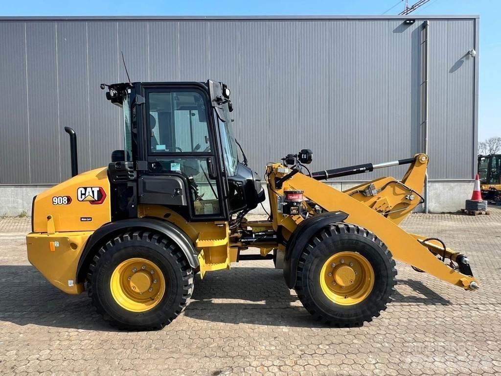 CAT 908 Incarcator pe pneuri