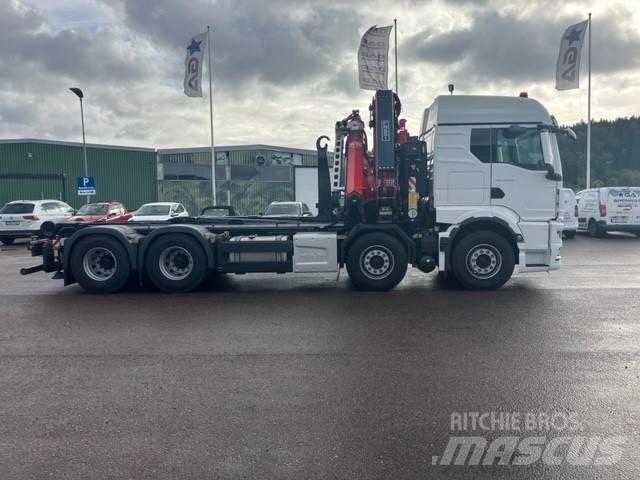 MAN TGS 35.510 8x4/4 Camioane cu macara
