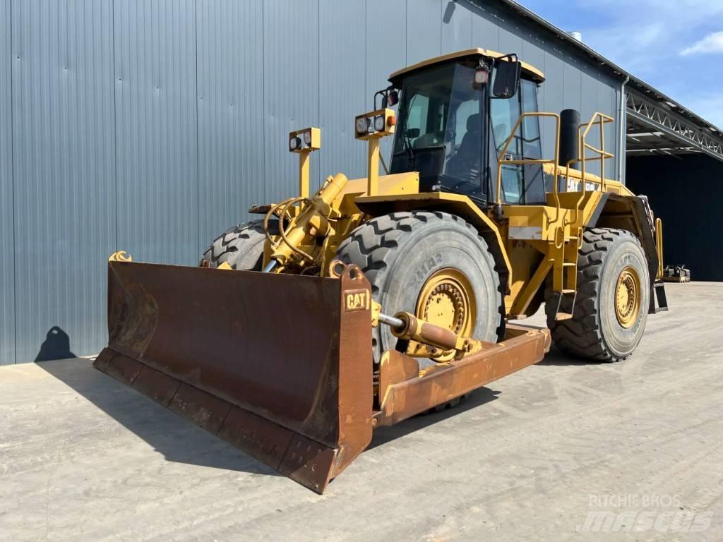CAT 824H buldozere pe roti