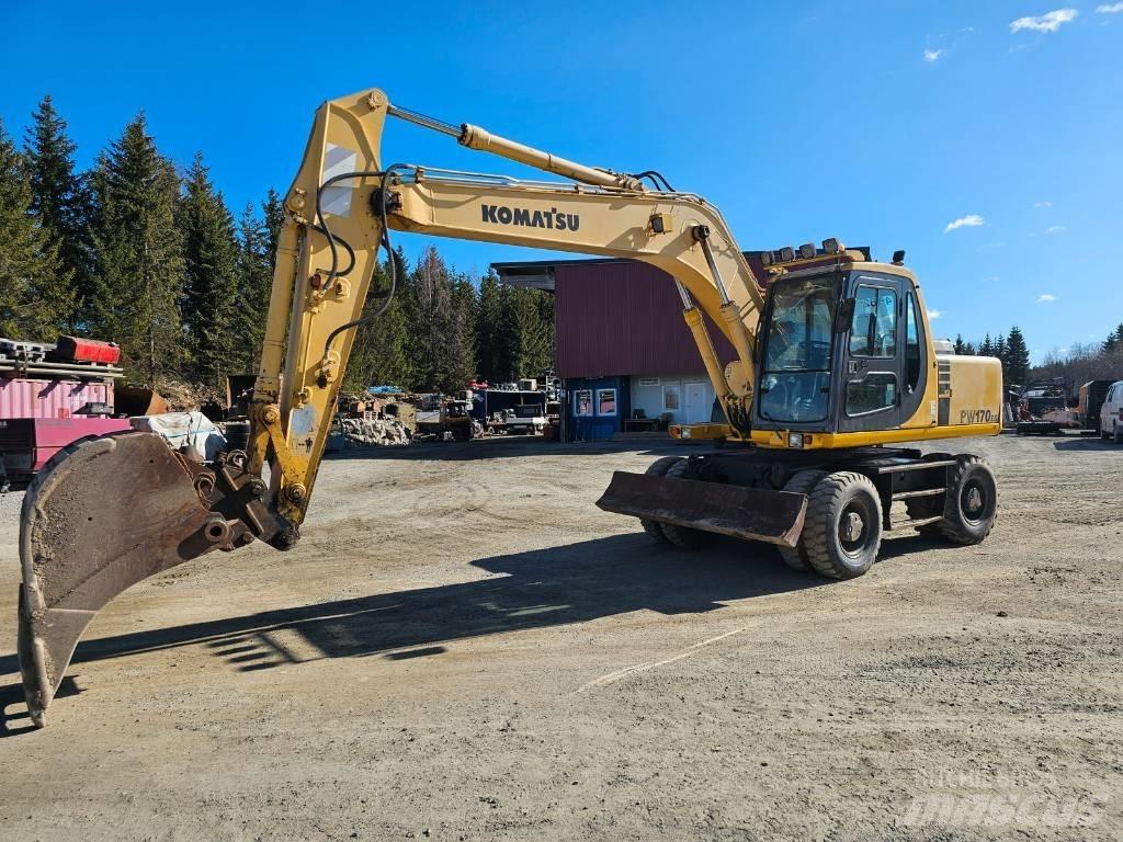 Komatsu PW 170-6 Excavatoare cu roti