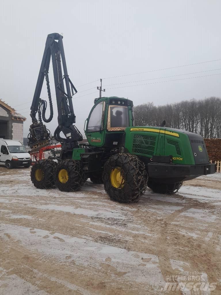 John Deere 1070 E Combine forestiere