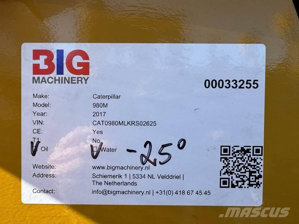 CAT 980M Incarcator pe pneuri