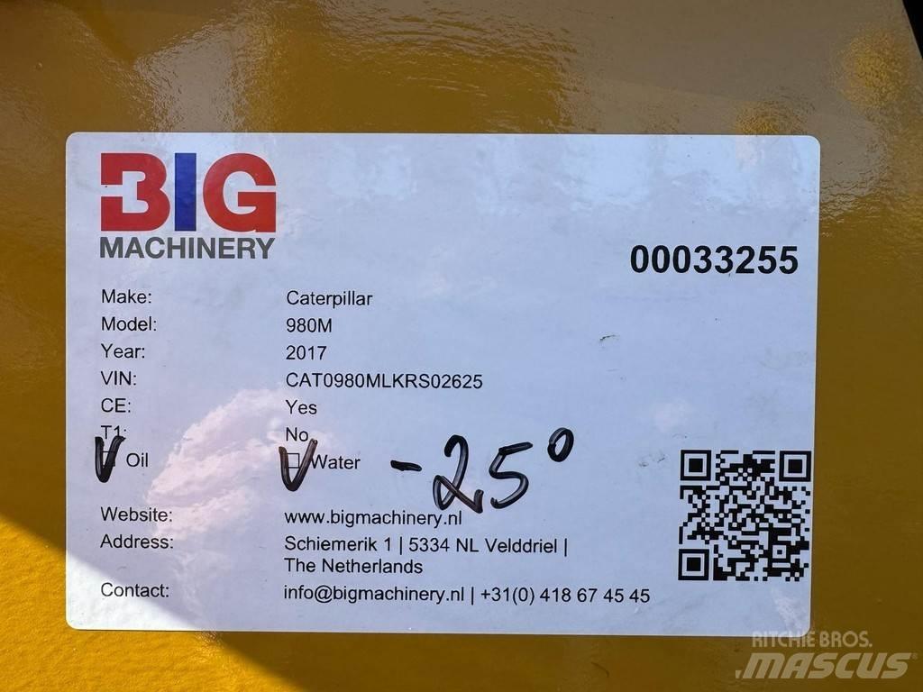 CAT 980M Incarcator pe pneuri