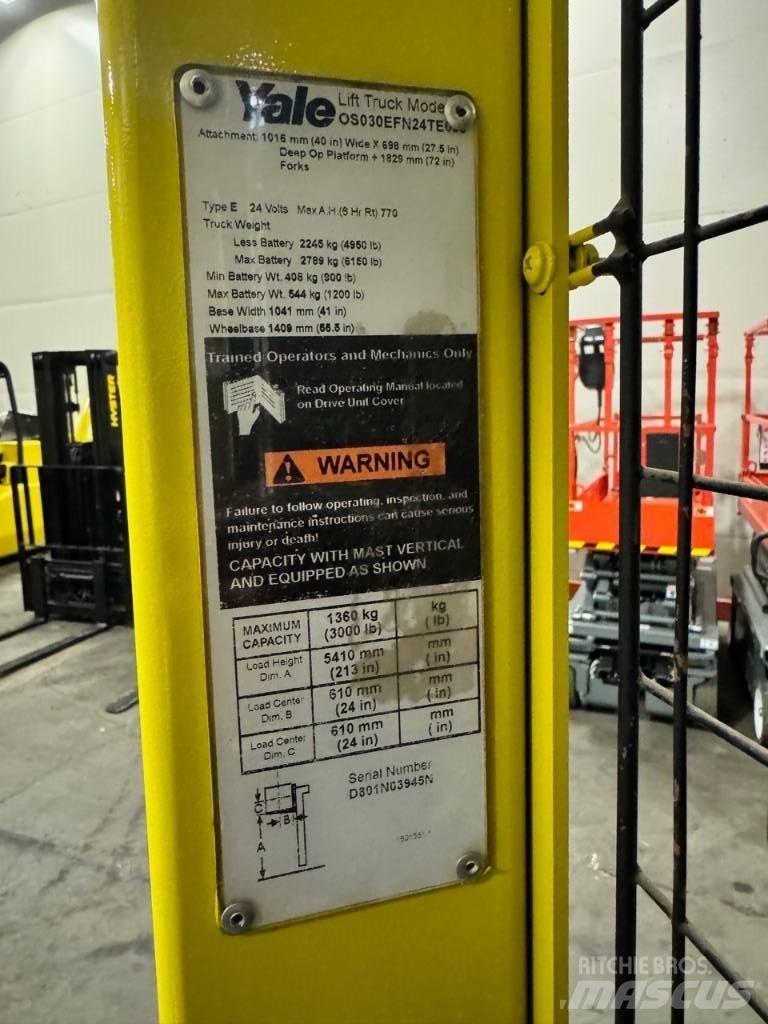 Yale OS030EF Utilaje speciale de ridicare si agatare