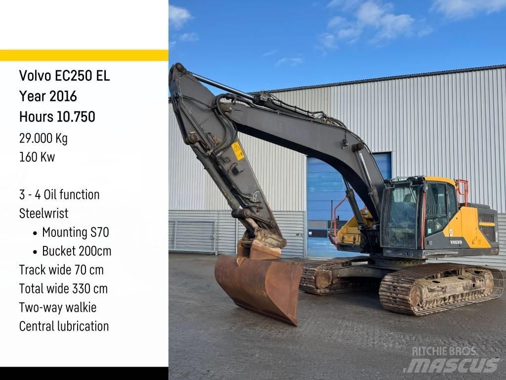 Volvo EC 250 EL Excavatoare pe șenile
