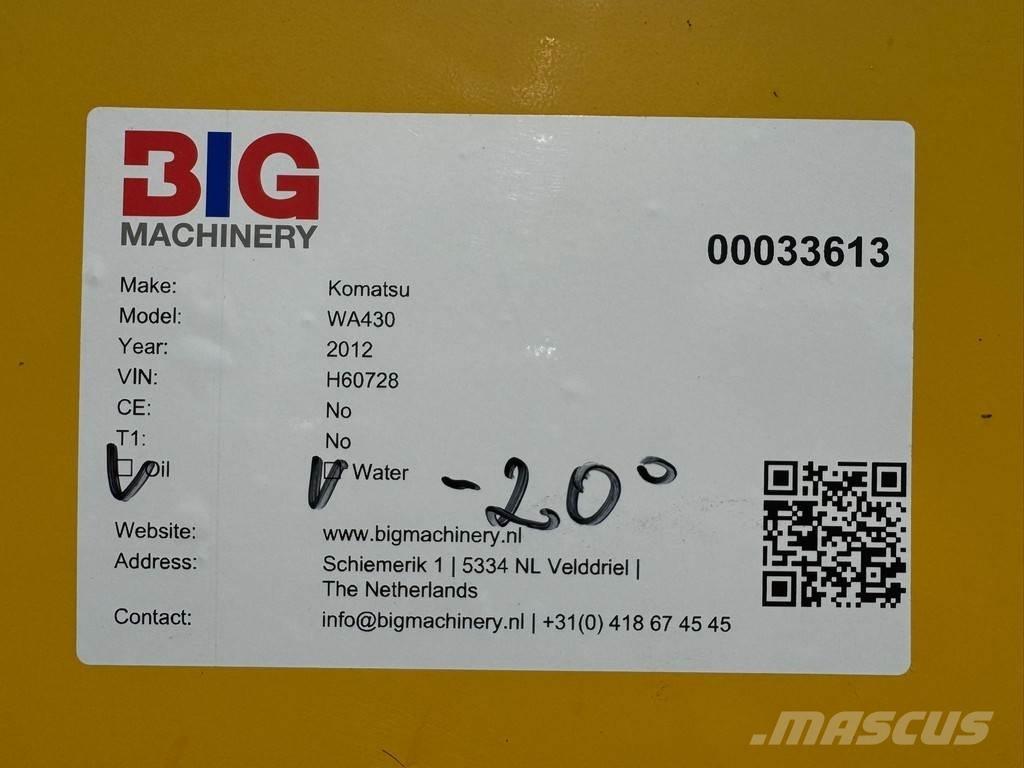 Komatsu WA430-6 Incarcator pe pneuri