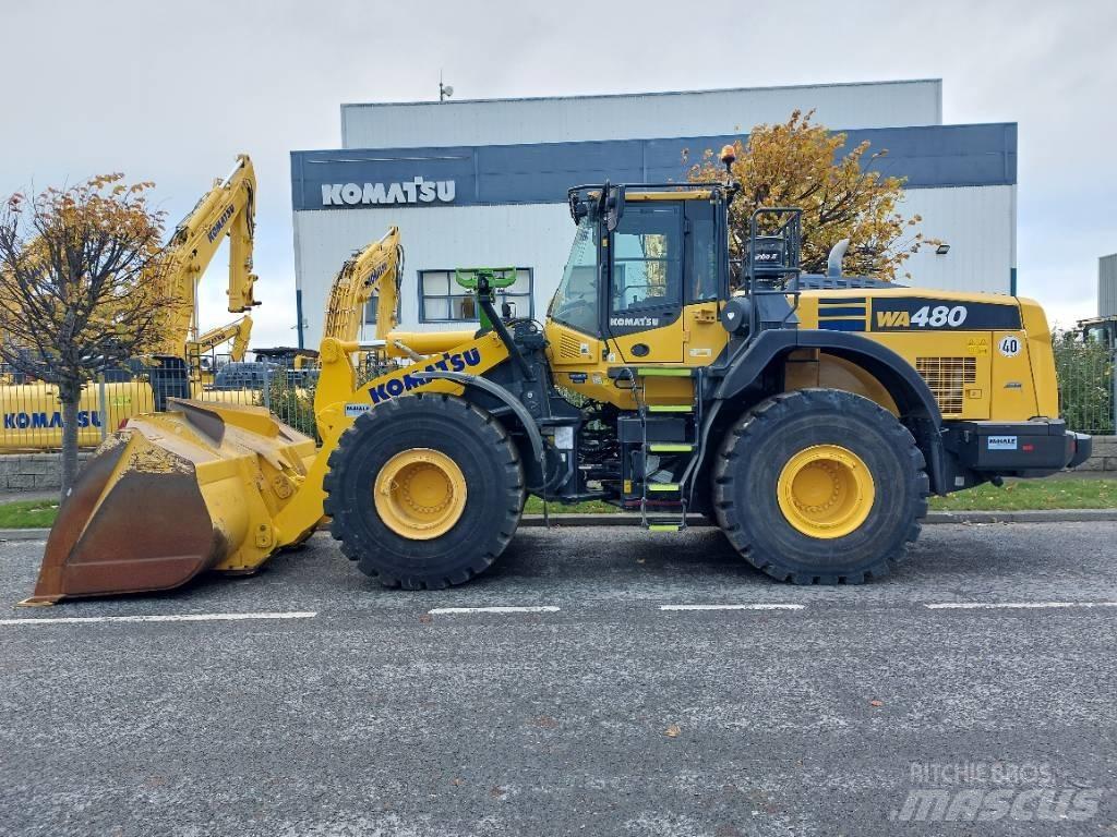 Komatsu WA480-8 Incarcator pe pneuri