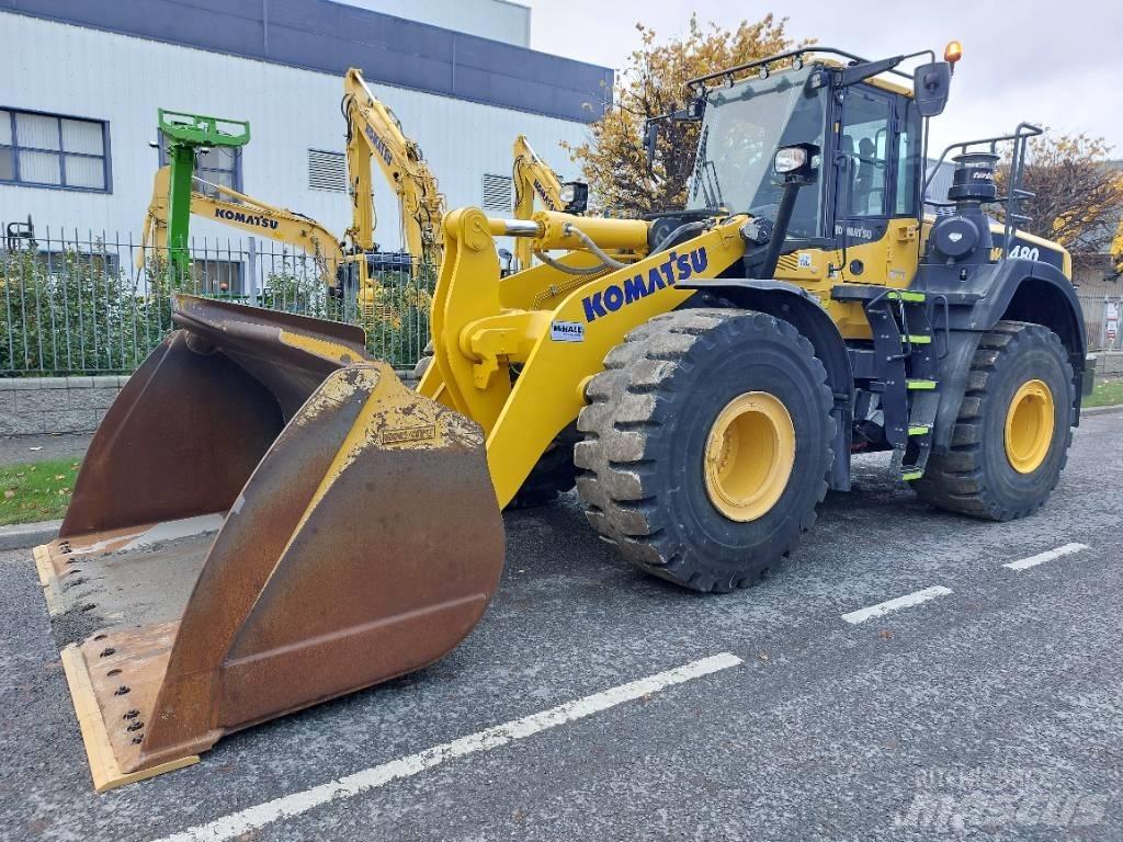 Komatsu WA480-8 Incarcator pe pneuri