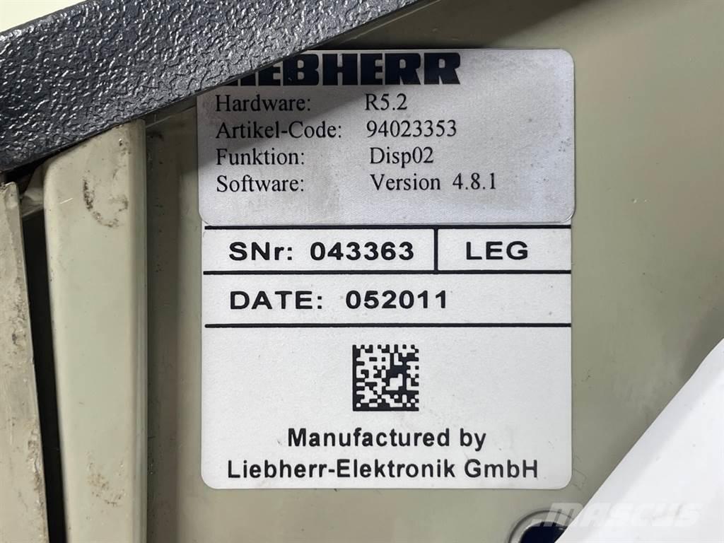 Liebherr A 924 C Electronice