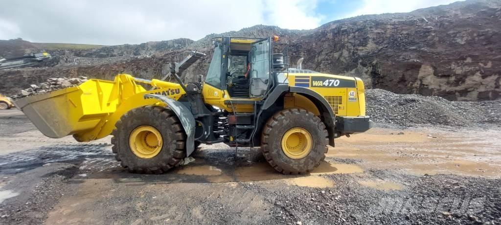 Komatsu WA470-8 Incarcator pe pneuri