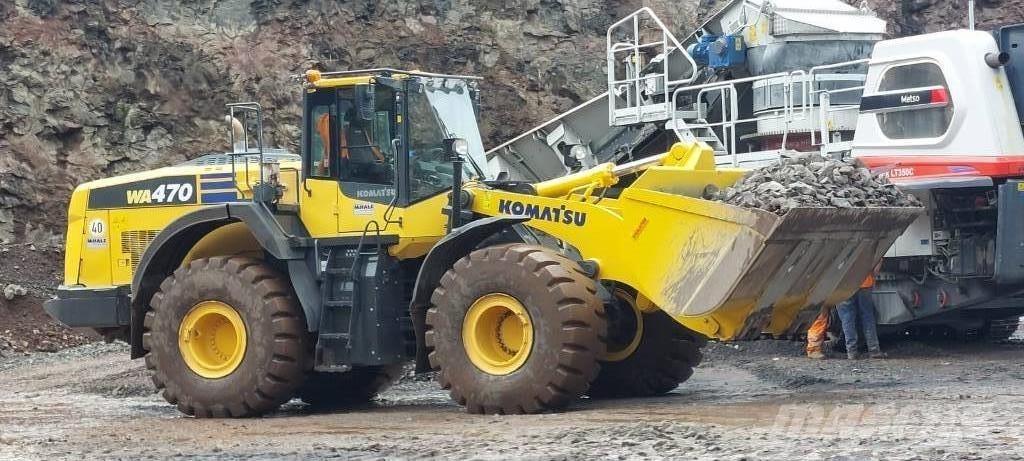 Komatsu WA470-8 Incarcator pe pneuri