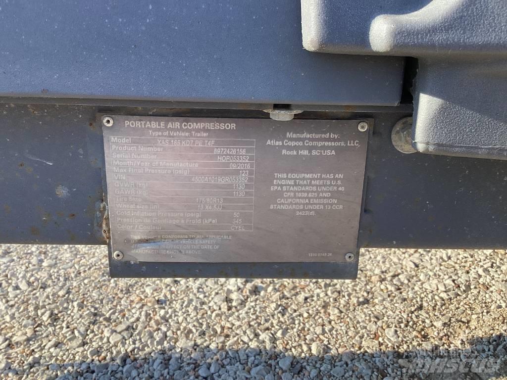 Atlas Copco XAS 185 Compresoare