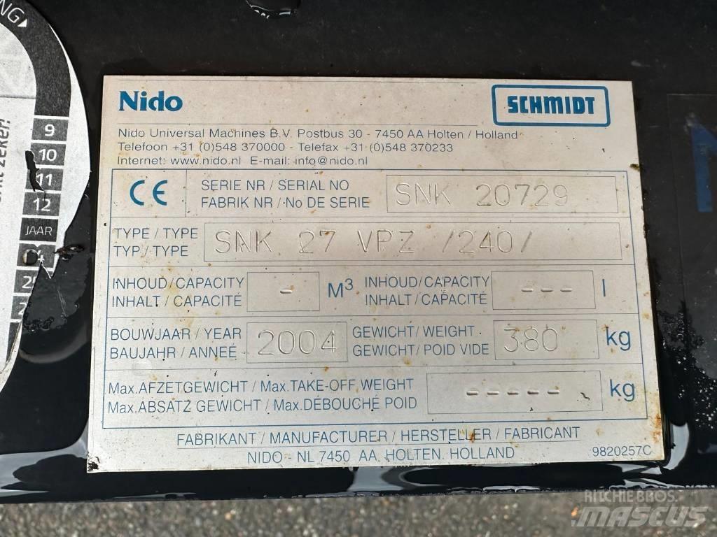 Nido SNK 27 VPZ 240 Lame pentru dezapezire si pluguri