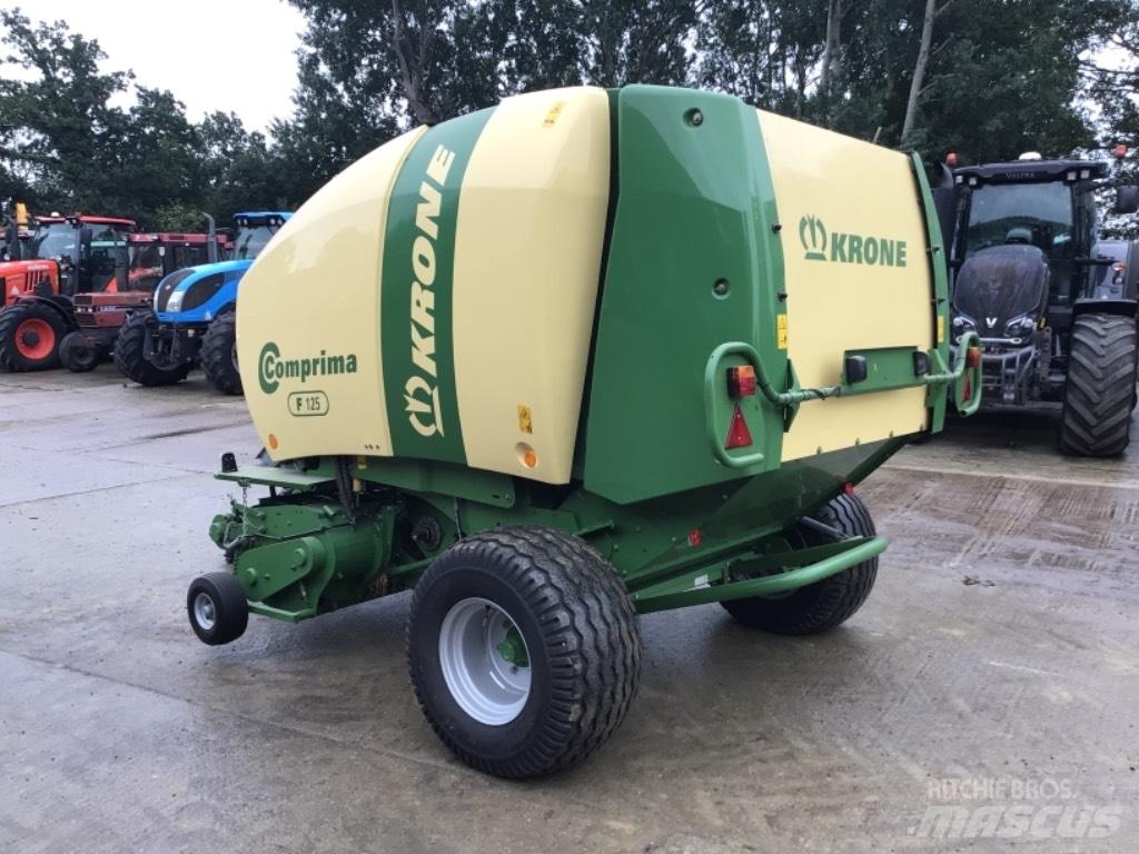 Krone Comprima f125 Masina de balotat cilindric