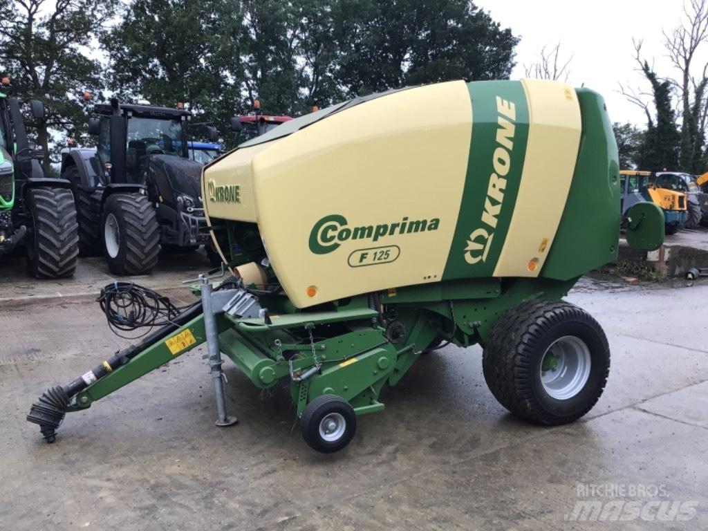 Krone Comprima f125 Masina de balotat cilindric