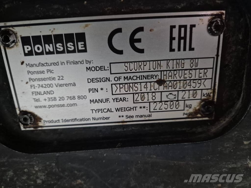 Ponsse Scorpion King Combine forestiere