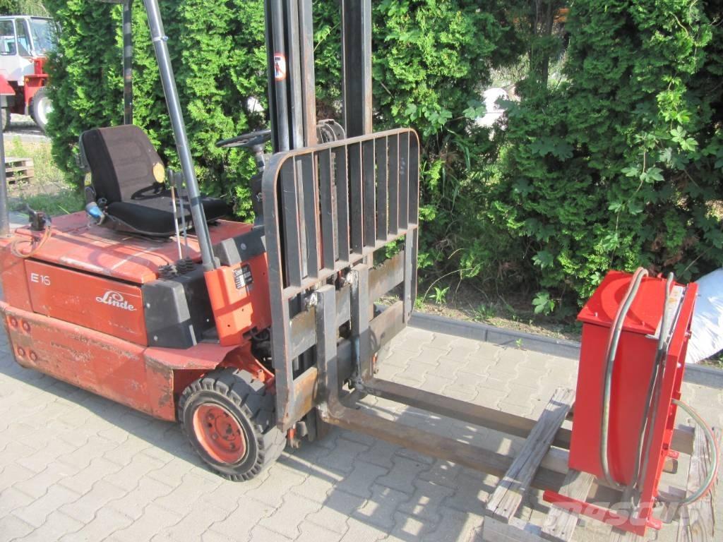 Linde E 16 Stivuitor electric