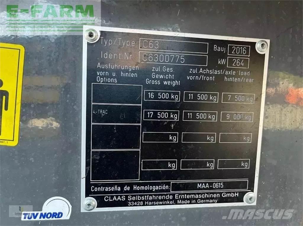 CLAAS lexion 630 Combine de secerat