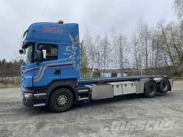 Scania R500 6x2 Camion cadru container