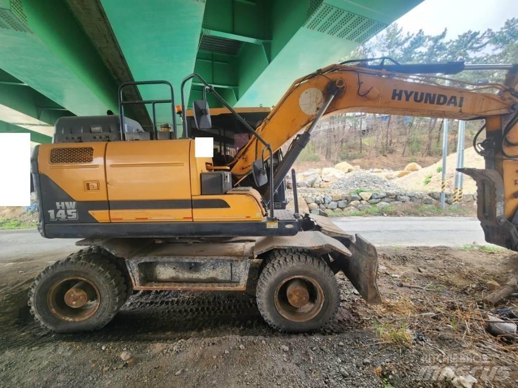 Hyundai HW 145 Excavatoare cu roti