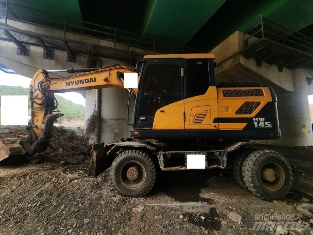 Hyundai HW 145 Excavatoare cu roti